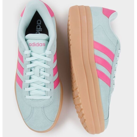 ADIDAS VL Court Bold Womens Platform Shoes! - Picture 3 of 5